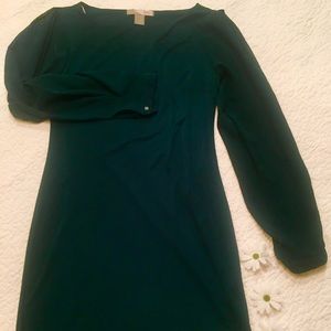 Royal Green Mini Dress